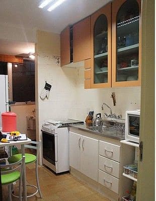 Antes - Reforma de Cozinha Moderna